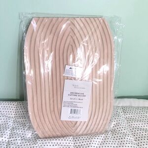 NWT - Whole Housewares Charcuterie Board and Serving Tray Natural Wood